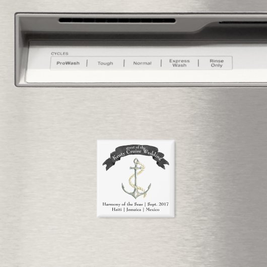 Bestemming Bruiloft Deur Magneet (Insitu (Vaatwasser))