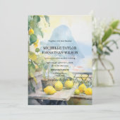 Bestemming Bruiloft Italië Capri Cinque Terre Kaart (Staand voorkant)