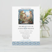 Bestemming Bruiloft Italië Toscane Florence Kaart (Staand voorkant)