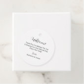 Bestemming Bruiloft Party voor hotelgasten Welkom Bedankjes Labels (In situ)