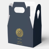 Bestemming Bruiloft Paspoort Kompas Bruiloft Favor Bedankdoosjes (Geopend)