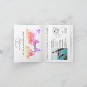 Bestemming Bruiloft Paspoort Wereldkaart Avontuur (Binnen)