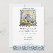 Bestemming Bruiloft Santorini Griekenland Grieks e Kaart (Voorkant)