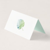 Bestemming Bruiloft, Strand Bruiloft, Zomer Bruilo Kaart (Achterkant)