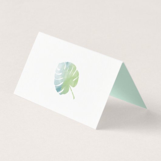 Bestemming Bruiloft, Strand Bruiloft, Zomer Bruilo Kaart (Achterkant)