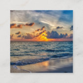 Bestemming Bruiloft Zonnige luchten Bruiloft recep Informatiekaartje (Achterkant)