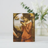 Bestemming door John William Waterhouse Briefkaart (Staand voorkant)