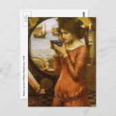 Bestemming door John William Waterhouse Briefkaart (Voorkant / Achterkant)
