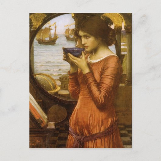 Bestemming door John William Waterhouse Briefkaart (Voorkant)