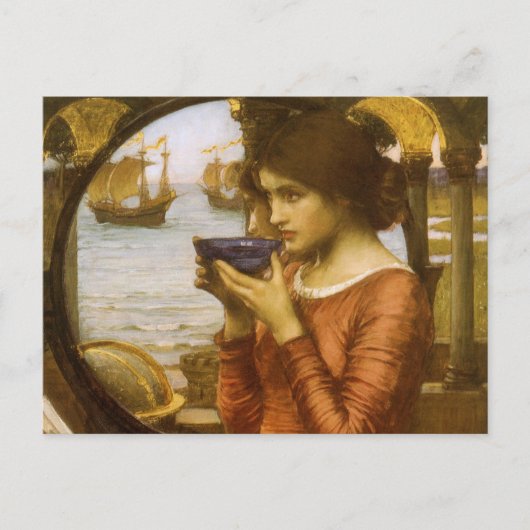 Bestemming door John William Waterhouse Briefkaart (Voorkant)