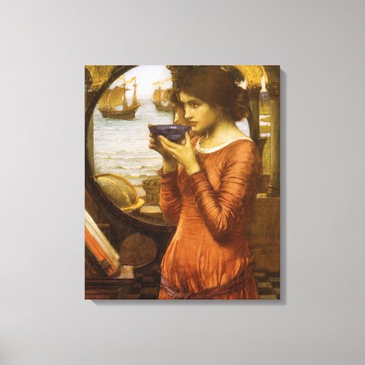 Bestemming door John William Waterhouse Canvas Afdruk (Voorkant)