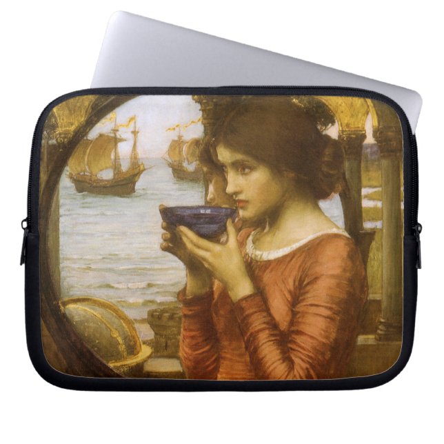 Bestemming door John William Waterhouse Laptop Sleeve (Voorkant)