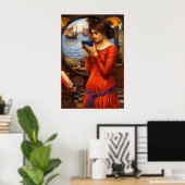 Bestemming door John William Waterhouse Poster (Thuiskantoor)