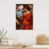 Bestemming door John William Waterhouse Poster (Keuken)