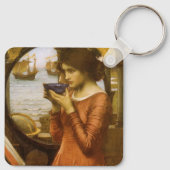 Bestemming door John William Waterhouse Sleutelhanger (Achterkant)