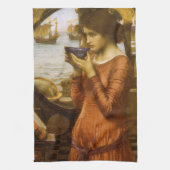 Bestemming door John William Waterhouse Theedoek (Verticaal)