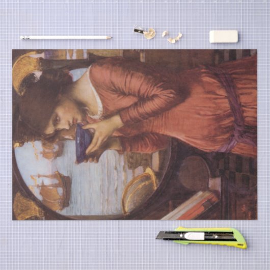 Bestemming door John William Waterhouse Tissuepapier (Craft)