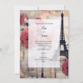 Bestemming Frankrijk Reds uitnodiging (Voorkant)
