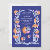 Bestemming Griekenland Santorini Bruiloft Kaart (Voorkant)