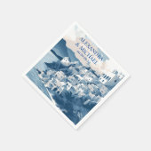 Bestemming Griekenland Santorini Bruiloft Servet (Hoek)