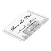 Bestemming Houston De datum opslaan Magneet (Linkerzijde)