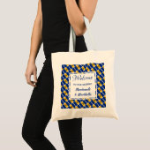 Bestemming Huwelijk Welkom BARBADOS Custom Tote Bag (Voorkant (product))