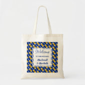 Bestemming Huwelijk Welkom BARBADOS Custom Tote Bag (Voorkant)