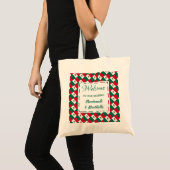 Bestemming Huwelijk Welkom Mexico Custom Tote Bag (Voorkant (product))
