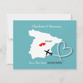 Bestemming Huwelijken in het Buitenland Spanje Bew Save The Date