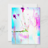 Bestemming IBIZA slaat de datum op Save The Date (Achterkant)