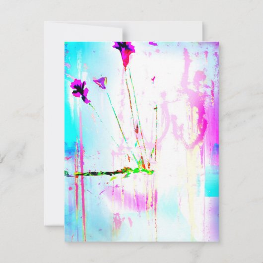 Bestemming IBIZA slaat de datum op Save The Date (Achterkant)