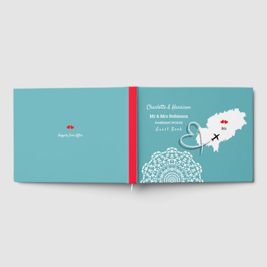 Bestemming Ibiza Spanje Trouwen Gastenboek (Volledig)