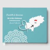 Bestemming Ibiza Spanje Trouwen Gastenboek (Voorkant)