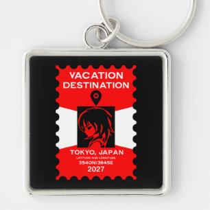 Bestemming Japan Vakantie Sleutelhanger