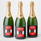 Bestemming Japan Vakantie Sparkling Wijnetiket (Flessen)