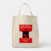 Bestemming Japan Vakantie Tote Bag (Achterkant)