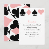 Bestemming Las Vegas Huwelijksreceptie Extra Info Informatiekaartje (Voorkant / Achterkant)