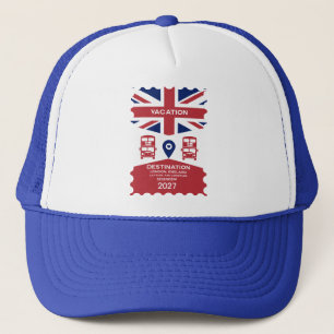 Bestemming Londen Verenigd Koninkrijk Vakantie Trucker Pet