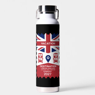 Bestemming Londen Verenigd Koninkrijk Vakantie Waterfles