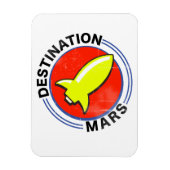 Bestemming Mars Magneet (Verticaal)