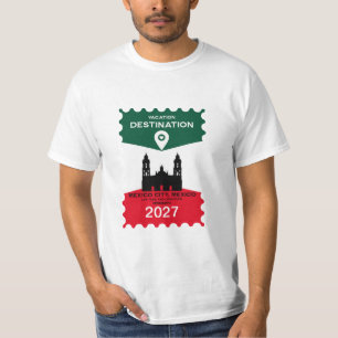Bestemming Mexico Vakantie Cadeau T-shirt