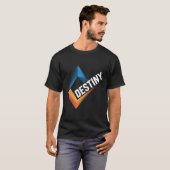 Bestemming Motiverende T-Shirt | Moderne Geometris (Voorkant volledig)