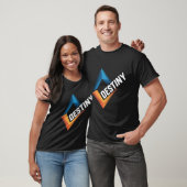 Bestemming Motiverende T-Shirt | Moderne Geometris (Unisex)