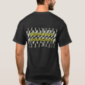 Bestemming onbekend-op-terugslag-ontwerp 4x4 T-shi T-shirt (Achterkant)