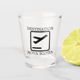 Bestemming Oostkust Nova Scotia shot cup Shot Glas