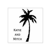  Bestemming Palm Tree Trouwstempel Rubberstempel (Afrduk)