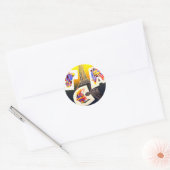 Bestemming Parijs Sticker Stickers (Envelop)