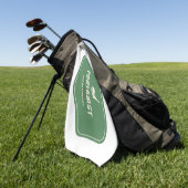 Bestemming Pinehurst North Carolina Golf Golfhanddoek (Groen)