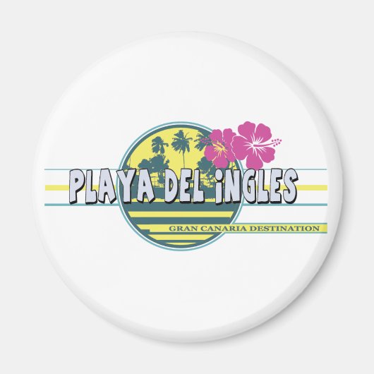 bestemming Playa del Ingles GC Magneet (Voorkant)