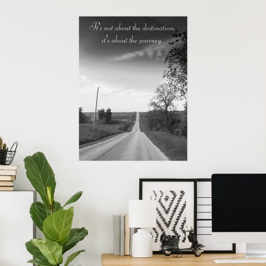 Bestemming, Poster Inspirerend reis (Thuiskantoor)